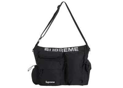 Pre-owned Supreme Field Messenger Bag In Black