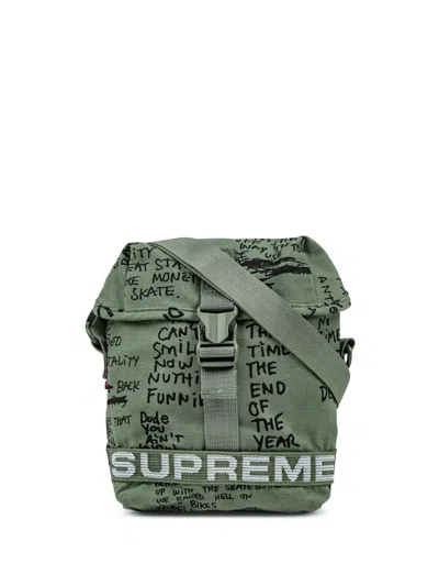 Supreme Field Side Bag In Green