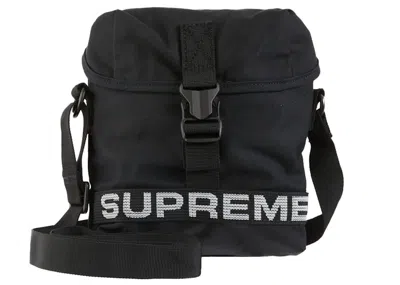 Pre-owned Supreme Field Side Bag In Black