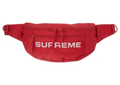 Pre-owned Supreme Field Waist Bag In Red