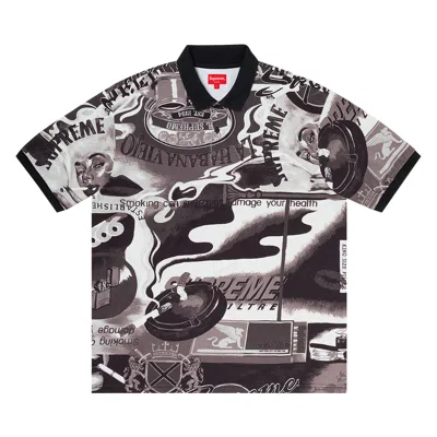 Pre-owned Supreme Filtre Polo 'black' | Men's Size S
