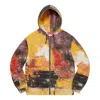 Supreme Fire Zip Up Hooded Sweatshirt 'multi-color'