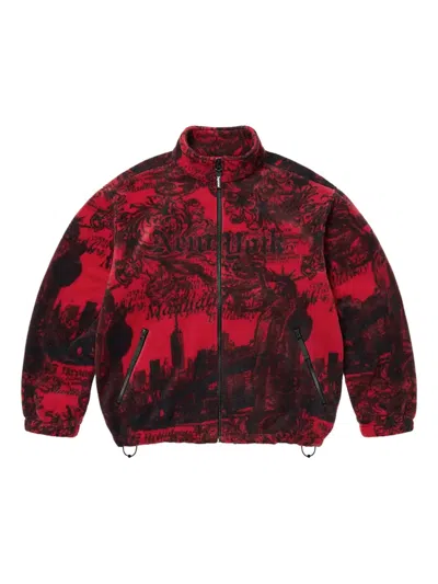 Supreme Fleece Jacket In Multi