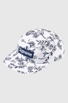 Supreme Floral Jacquard Camp Cap In White, Men's At Urban Outfitters