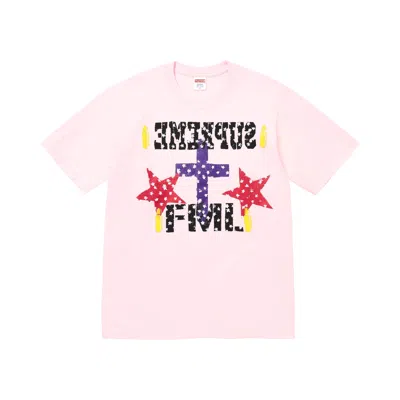Pre-owned Supreme Fml Tee 'light Pink' | Men's Size Xxl