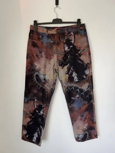 Pre-owned Supreme Frank Frazetta Loose Fit Jeans