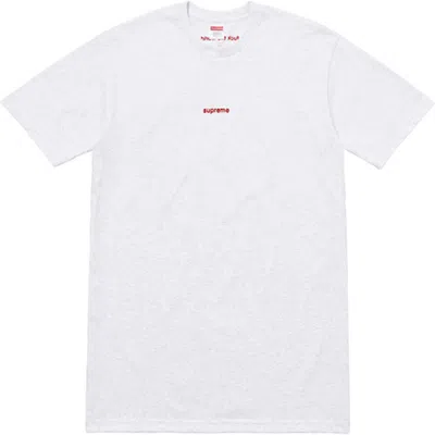 Pre-owned Supreme Ftw Tee Shirt In Ash Grey