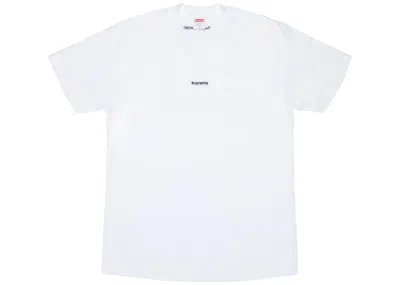 Pre-owned Supreme Ftw Tee Shirt In White