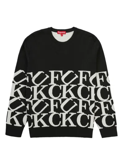 Supreme Fuck All Sweater
