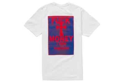 Pre-owned Supreme Fuck Money Tee White