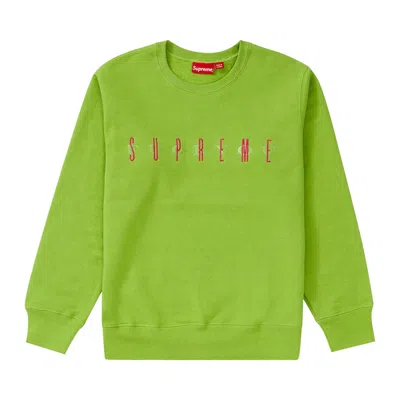 Pre-owned Supreme Fuck You Crewneck 'green' | Men's Size S
