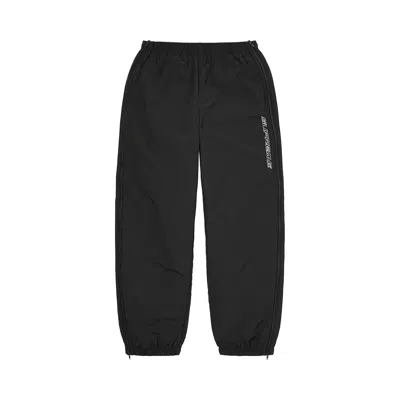 Pre-owned Supreme Full Zip Baggy Warm Up Pant 'black'