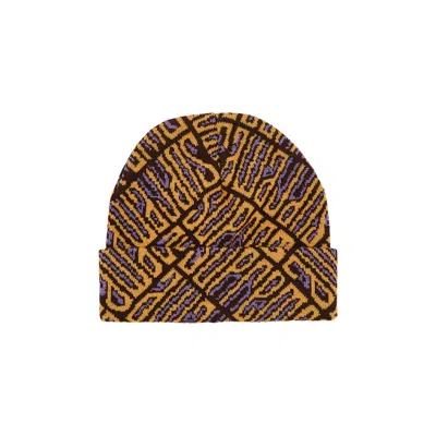 Pre-owned Supreme Funk Spellout Beanie 'orange'