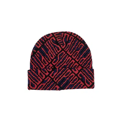 Pre-owned Supreme Funk Spellout Beanie 'red' | Men's Size Onesize