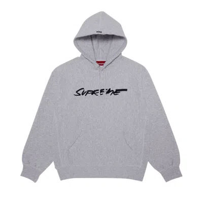 Pre-owned Supreme Futura Hooded Sweatshirt 'ash Grey'