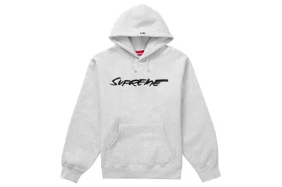 Pre-owned Supreme Futura Hooded Sweatshirt Ash Grey