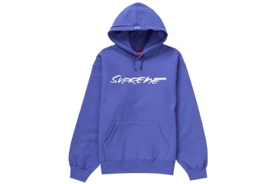 Pre-owned Supreme Futura Hooded Sweatshirt Violet