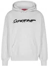Supreme Futura Jersey Hoodie In Grey