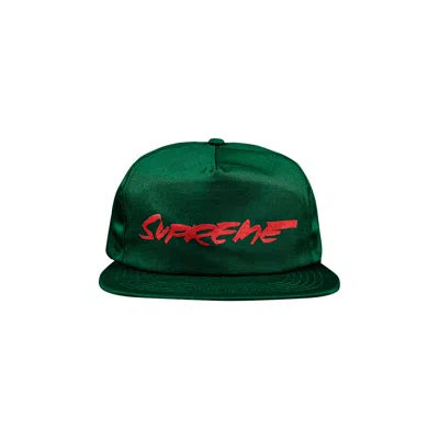 Pre-owned Supreme Futura Logo 5-panel 'dark Green'
