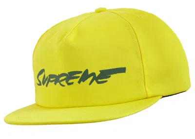 Pre-owned Supreme Futura Logo 5panel In Yellow