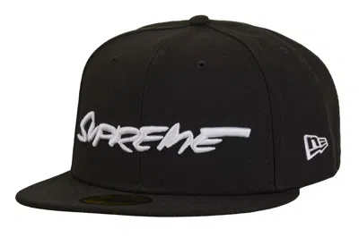 Pre-owned Supreme Futura New Era 59fifty Fitted Hat Black