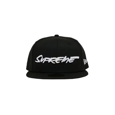 Pre-owned Supreme Futura New Era 'black'