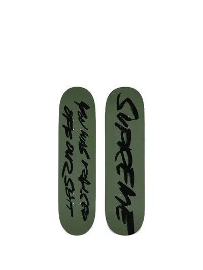 Supreme Futura Skateboard Deck In Green