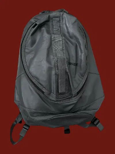 Pre-owned Supreme Fw 2002 Backpack In Gray