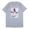 Supreme Fw16 Gucci Mane Tee Grey Character Printing Short Sleeve Unisex Gray