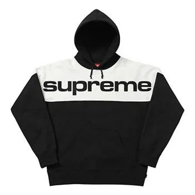 Supreme Fw17 Blocked Black Alphabet Logo Unisex