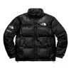 Supreme Fw17 X The North Face Leather Nuptse Jacket 'black'