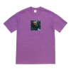 Supreme Fw18 Marvin Gaye Tee Purple Character Printing Short Sleeve Unisex