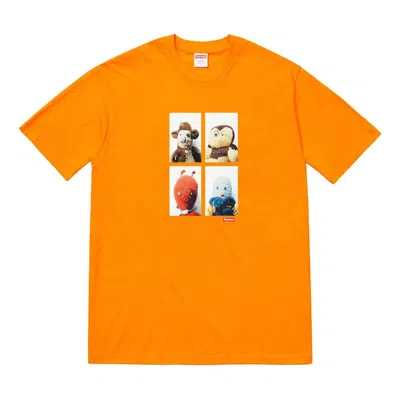 Supreme Fw18 Mike Kelley Ahhyouth Bright Orange Tee
