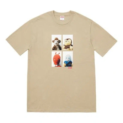 Supreme Fw18 Mike Kelley Ahhyouth Clay Tee In Neutral