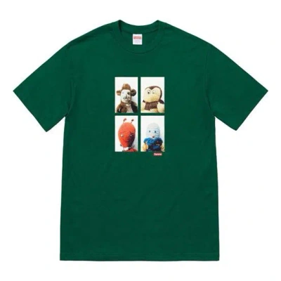 Supreme Fw18 Mike Kelley Ahhyouth Dark Green Tee
