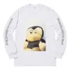 Supreme Fw18 Mike Kelley Ahhyouth Ls Ash Grey Tee
