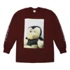 Supreme Fw18 Mike Kelley Ahhyouth! L/s Tee Ash Grey T In Brown