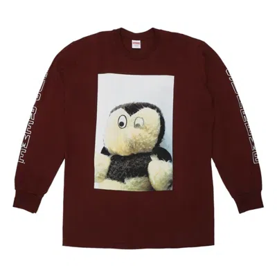 Supreme Fw18 Mike Kelley Ahhyouth! L/s Tee Ash Grey T In Brown