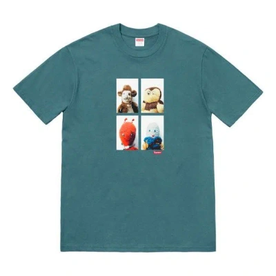 Supreme Fw18 Mike Kelley Ahhyouth Slate Tee In Green