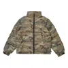 Supreme Fw18 Reflective Camo Woodland Down Jacket 'olivegreen' In Brown