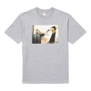 Supreme Fw18 The Killer Trust Tee Bloody Twins Chow Yun Fat Printing Short Sleeve Unisex Gray In Gray