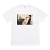 Supreme Fw18 The Killer Trust Tee Bloody Twins Chow Yun Fat Printing Short Sleeve Unisex White