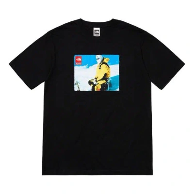 Supreme Fw18 The North Face Photo Black Tee