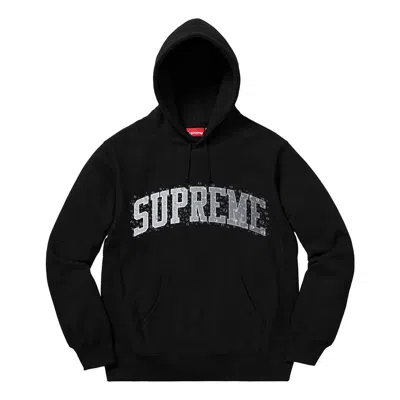 Supreme Fw18 Water Arc Hooded Sweatshirt Black