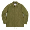 Supreme Fw18 X Champion Label Coaches Jacket 'olivegreen' In Green