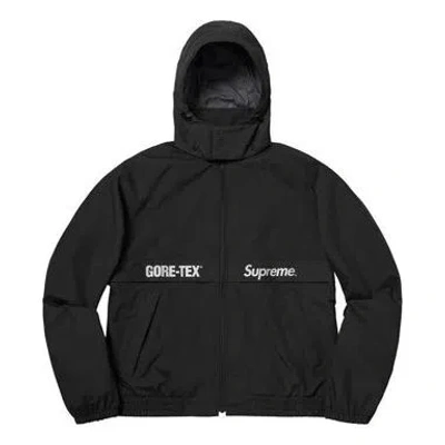 Supreme Fw18 X Gore-tex Court Jacket Black 3m