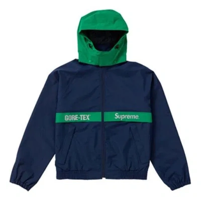 Supreme Fw18 X Gore-tex Court Jacket Navy K3m