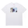 Supreme Fw19 Week 1 Banner Tee Short Sleeve Unisex White