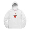Supreme Fw19 Week 1 Cone Hooded Sweatshirt In White