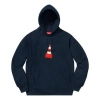 Supreme Fw19 Week 1 Cone Hooded Sweatshirt In Blue